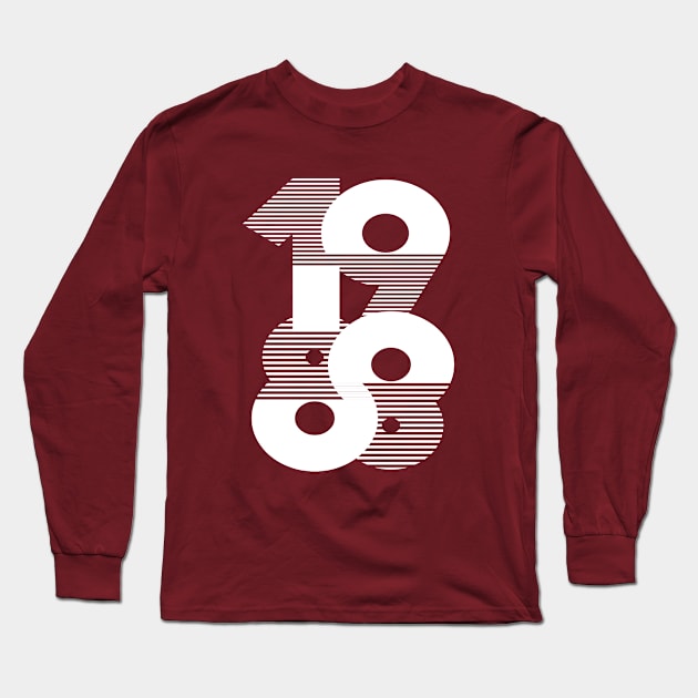 Year 1988 Long Sleeve T-Shirt by Sassify